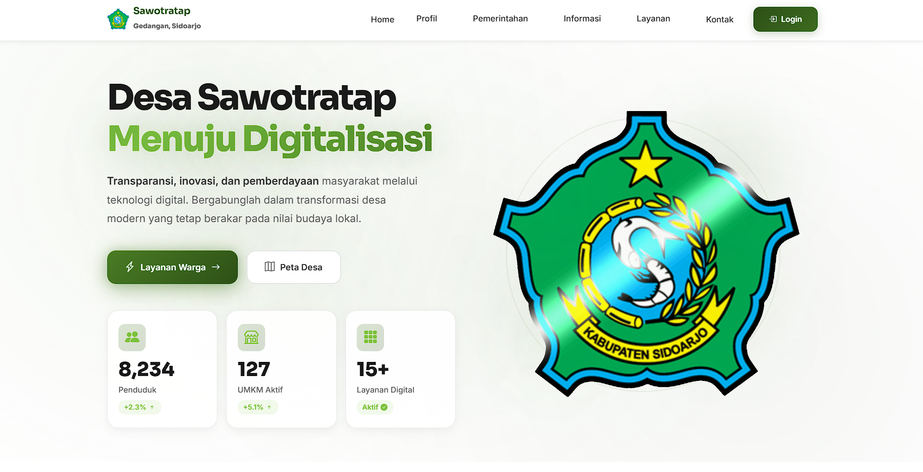Desa Sawotratap